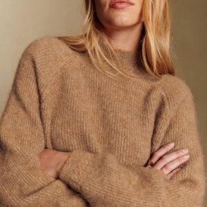 Sezane Otis Sweater in Camel, XS